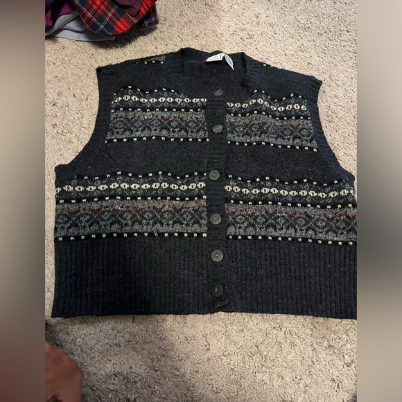 Boundary waters wool vest - Picture 1 of 3